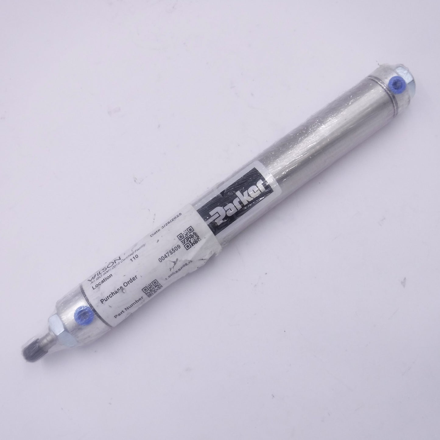 OEM Parker 1.50DXSR09.50 Double-Acting Pneumatic Cylinder 1-1/2" Bore 9-1/2" Str