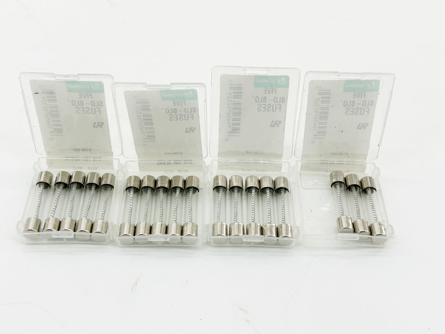 New Lot of 17 Littelfuse 313010P Glass Fuse 10A 32V