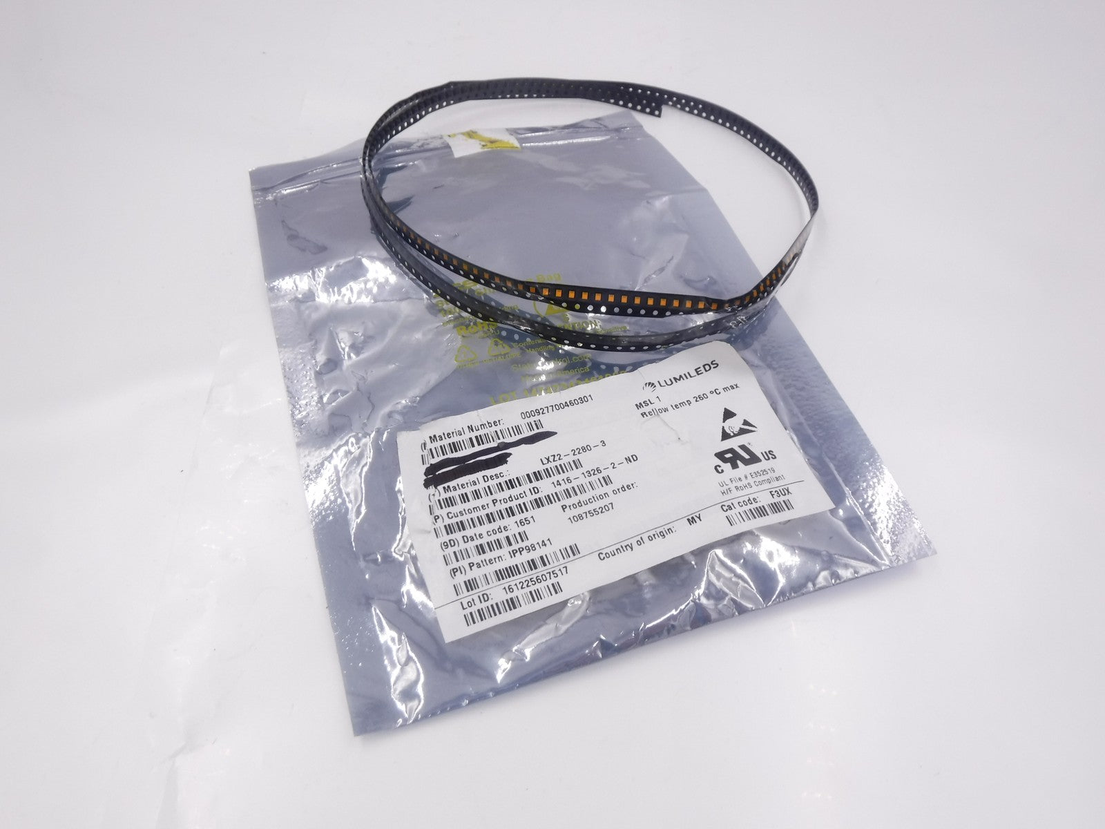 118 Pack Lumileds 2200 K 80-CRI Luxeon Z ES White LEDs LXZ2-2280-3