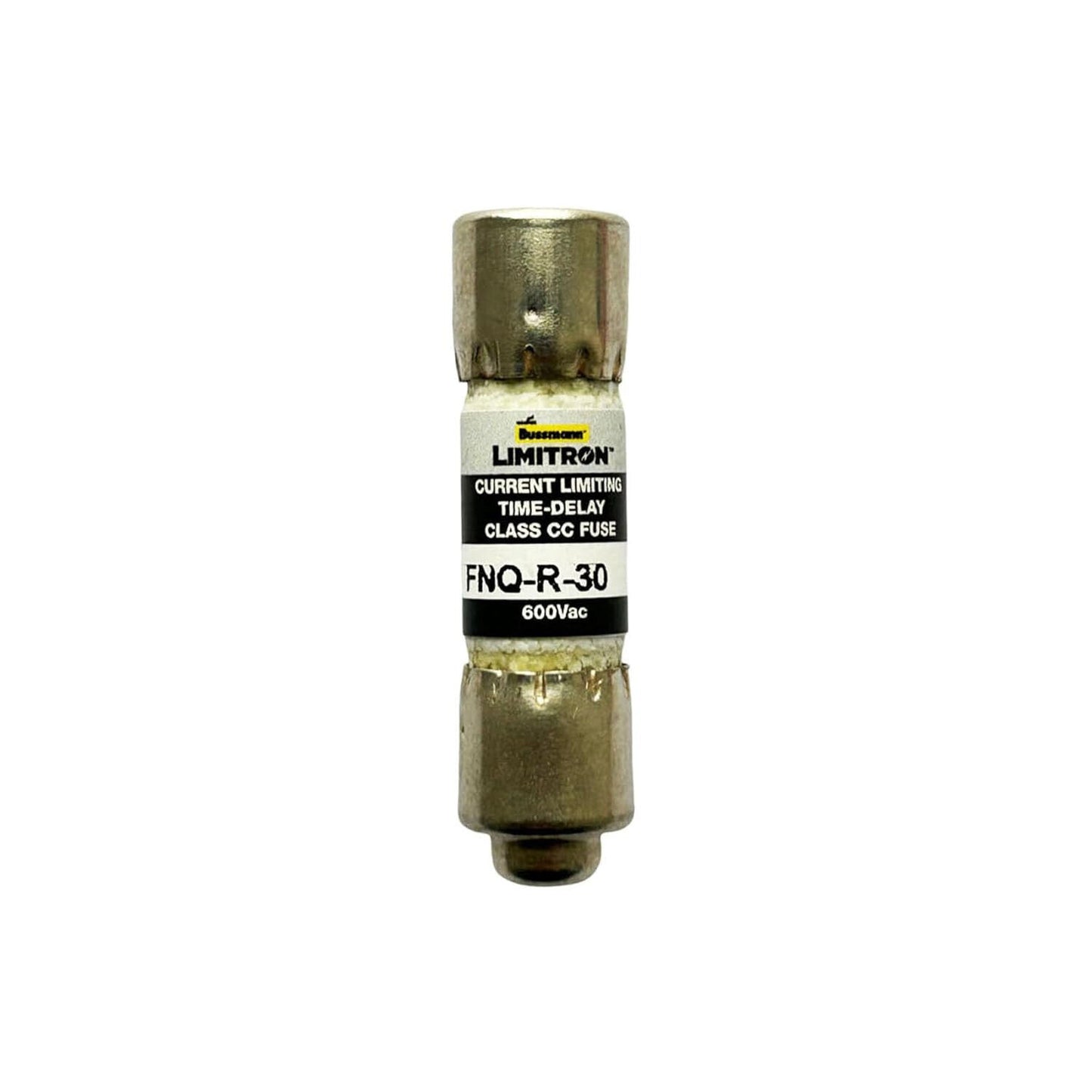 BUSSMAN FNQ-R-30 TIME DELAY 30 AMP FUSE 600 VAC LOT OF 10