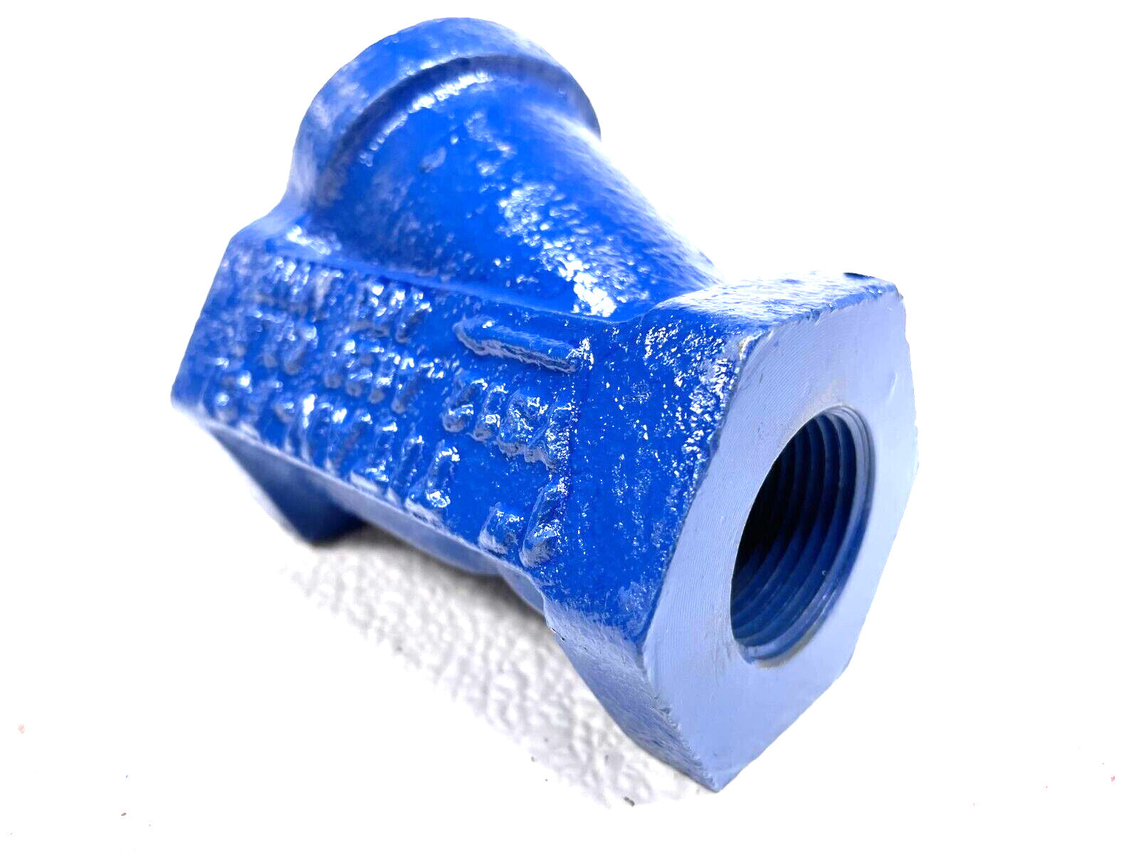 Titan YS12-CI Wye Y Strainer 1" NPT 250 Psi SWP Fine Mesh w/ 1/8" Perforation