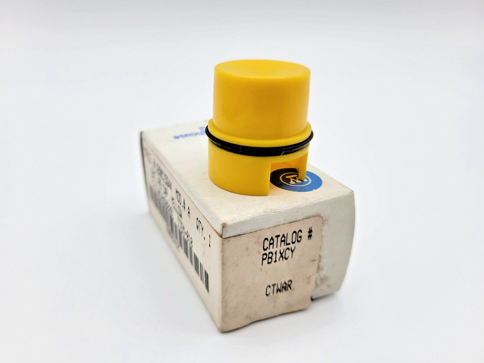 Westinghouse PB1XCY Flush Mount Push Button Cap Cover Yellow Heavy Duty