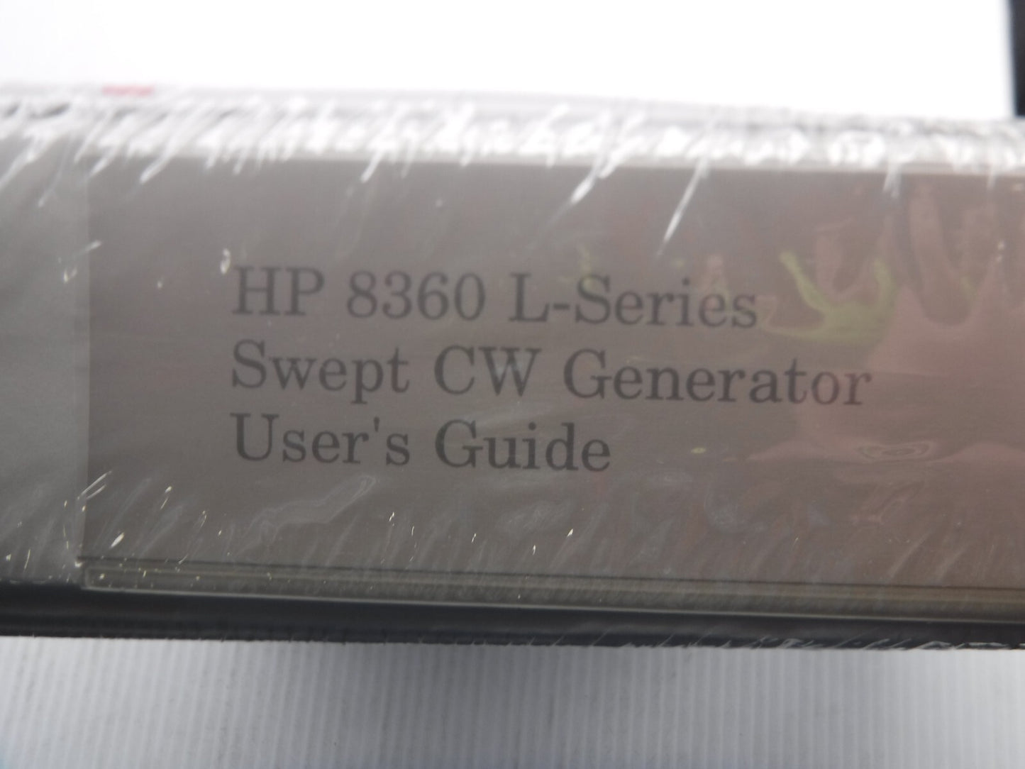 Hewlett Packard 8360 L-Series Swept CW Generator Manual 08360-90134