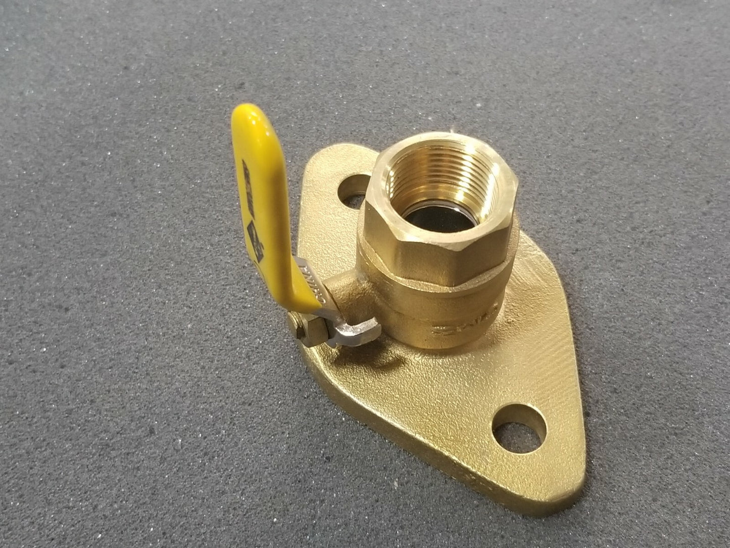 A.Y. McDonald Mfg. 2029T 3/4" Ball Valve - IPS x Flange 4420-432-9