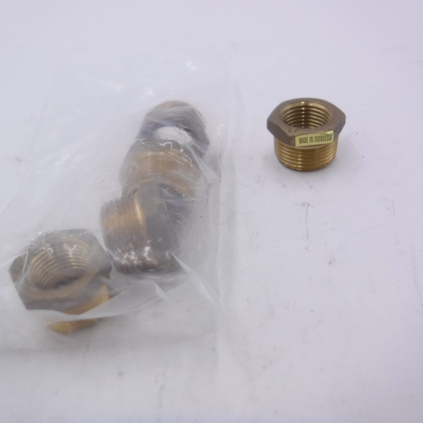 5 Pack 1" Male NPT x 3/4" Female NPT Hex Reducer Bushing