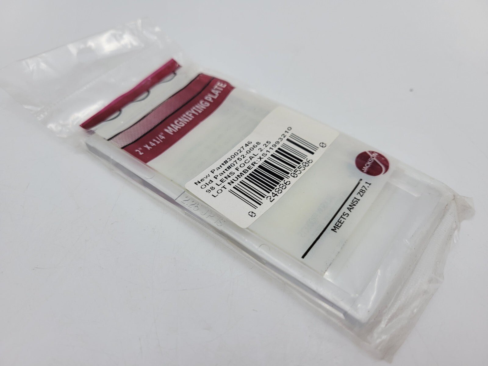 Jackson 3002746 Magnifying Filter Plate 98 Lens Focal 2.25 2" x 4 1/4" KCC16065