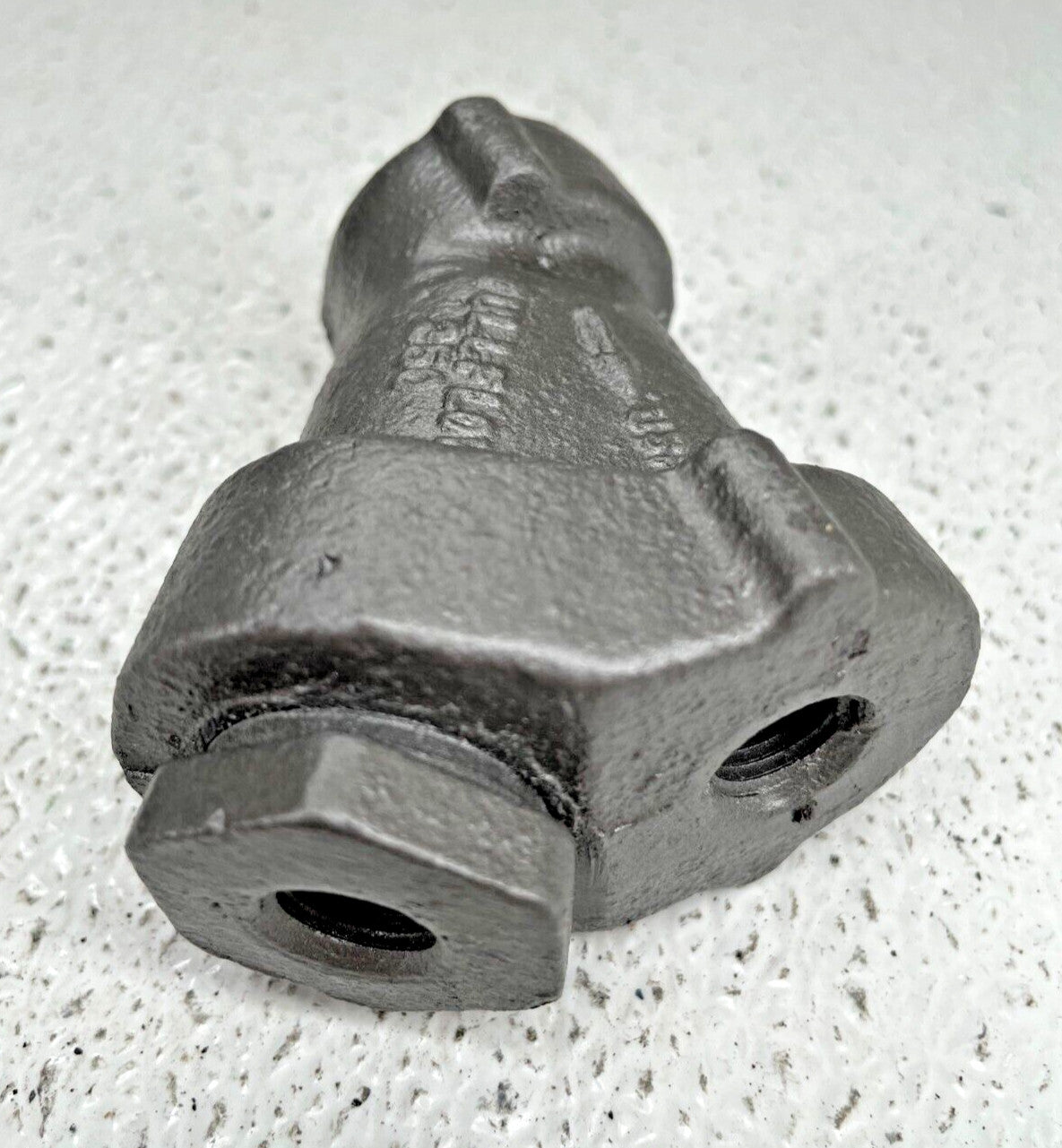 FULL FLOW 1/4" NPT Cast Iron Y Strainer Valve 250-PSI SWP / 20-Mesh SS Screen