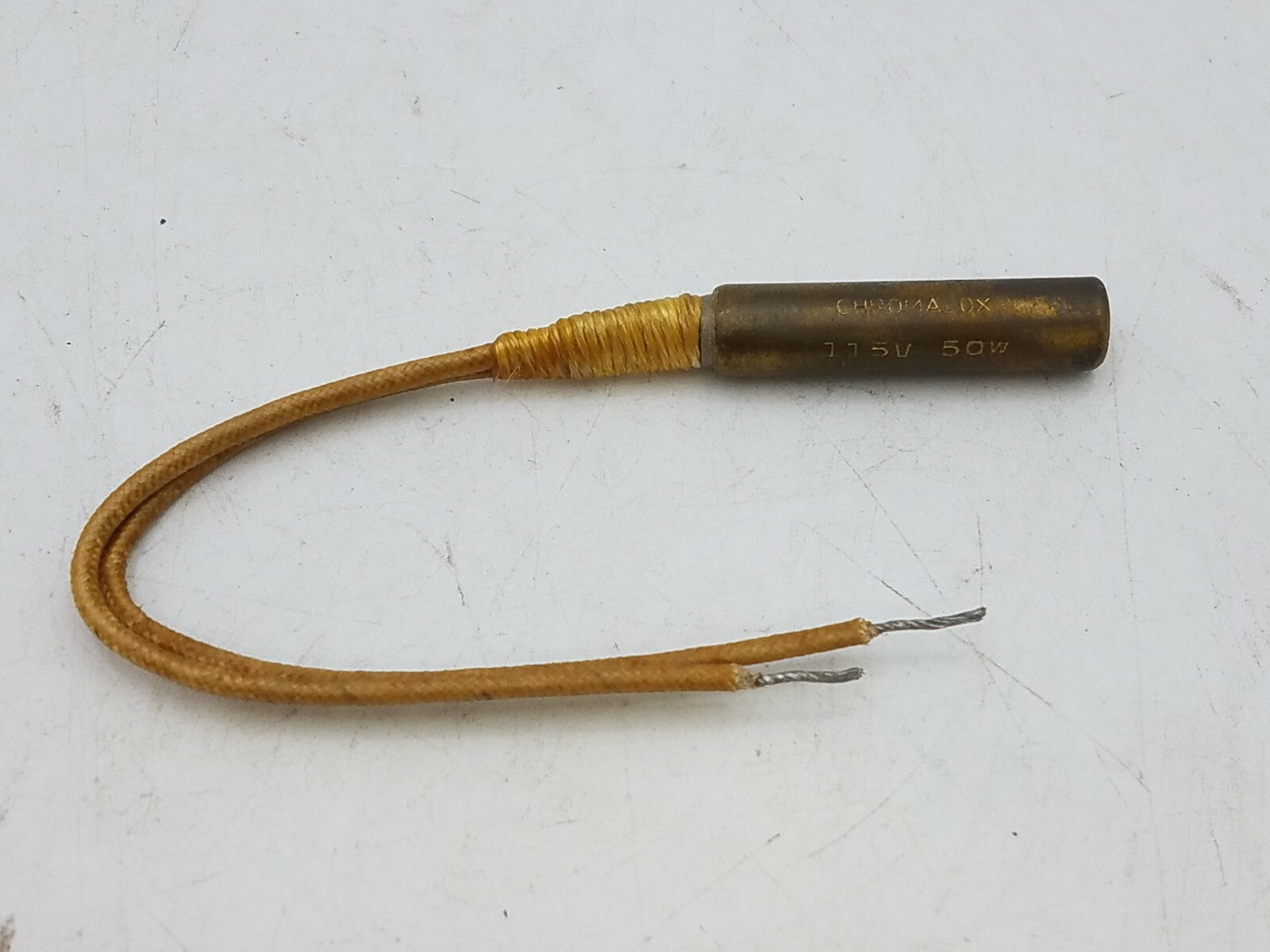 Chromalox C 2X253 115V 50W Heater Element Avionic Salvage Replacement Part NOS