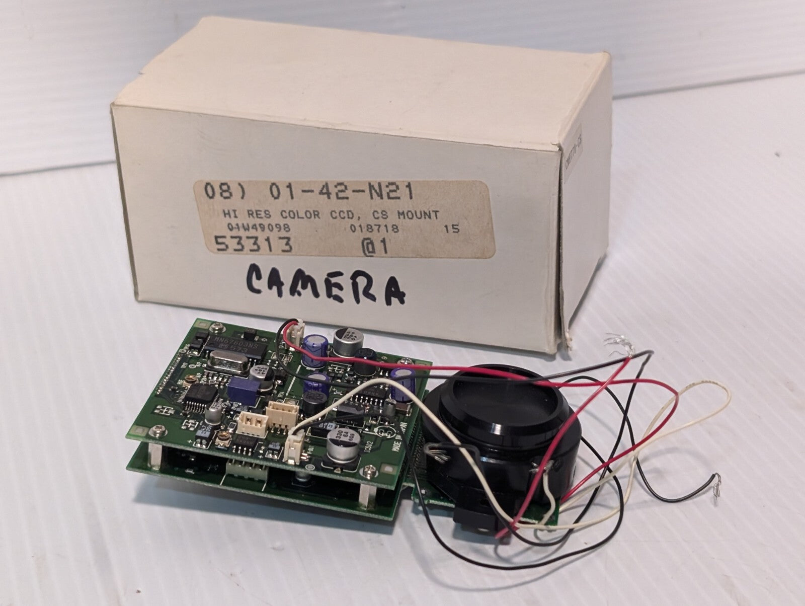 Unbranded 01-42-N21 01W49098 53313 Hi Res Color CCD, CS Mount