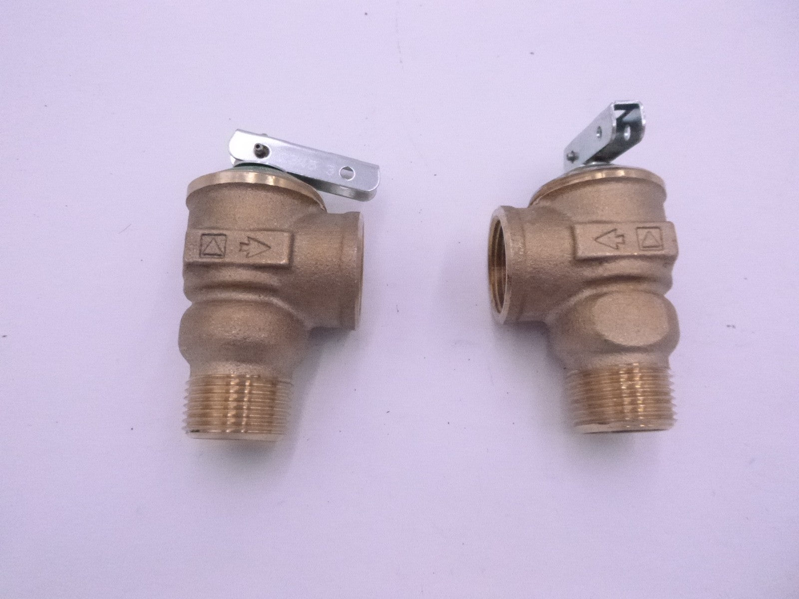 2 Pack Cash Acme 3/4" Brass Pressure Relief Valve FWL-2