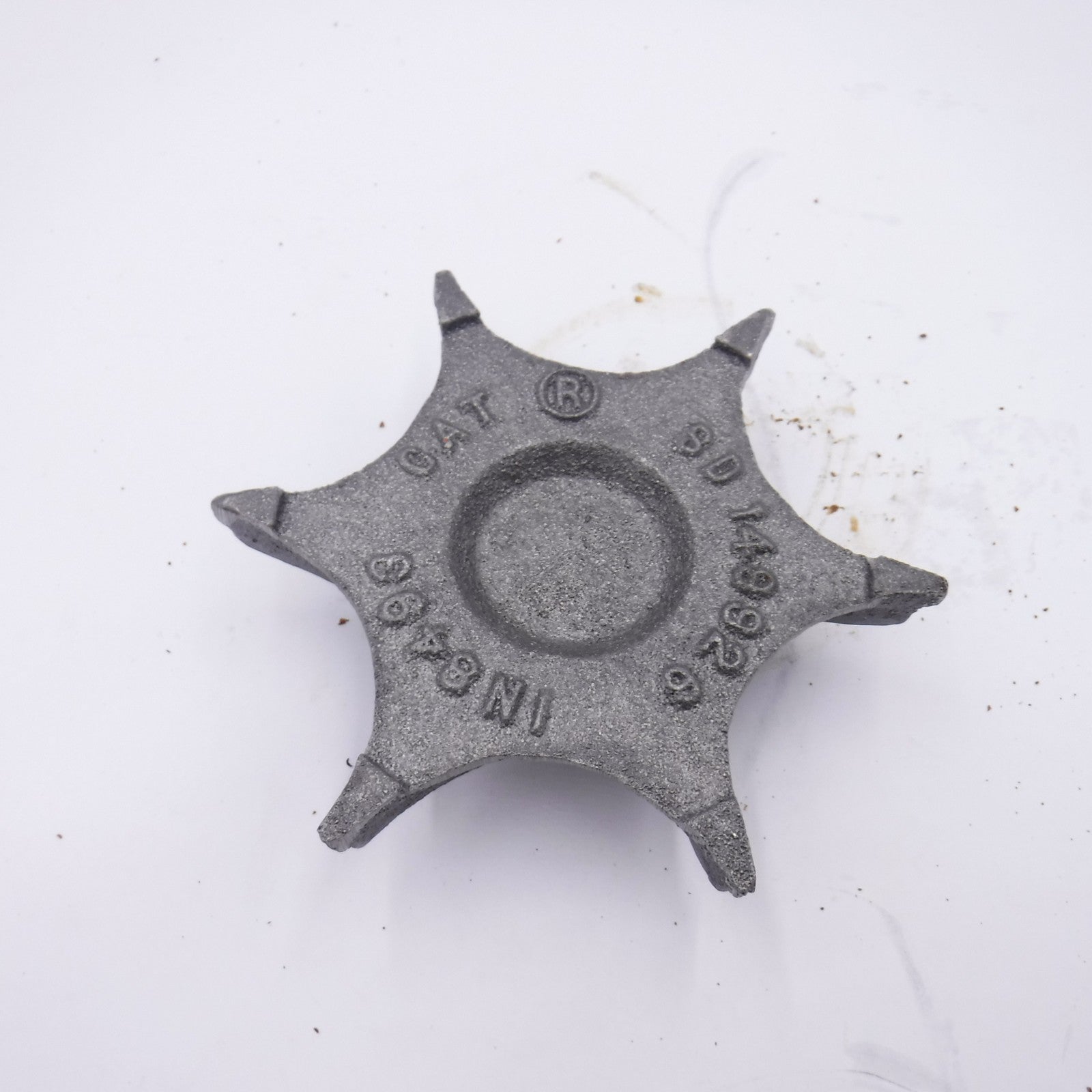SEE DESC Genuine OEM CAT 1N-8493, 5.24" OD Water Pump Impeller UNBORED