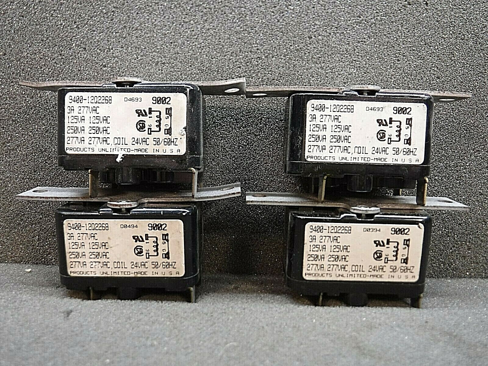 Products Unlimited, 9400-12Q2268, 04693, Coil, 24VAC (New Open-Box) Lot of 4