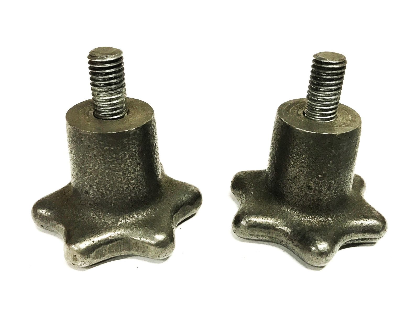 Unbranded Cast Iron Handle Knob and Screw [Lot of 2] USED