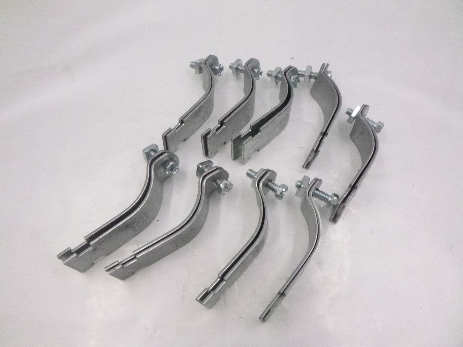 9 Pack Eaton Cooper B2014 Rigid B-Line Pipe/Conduit Strut Clamp 2-1/2" STD&TW