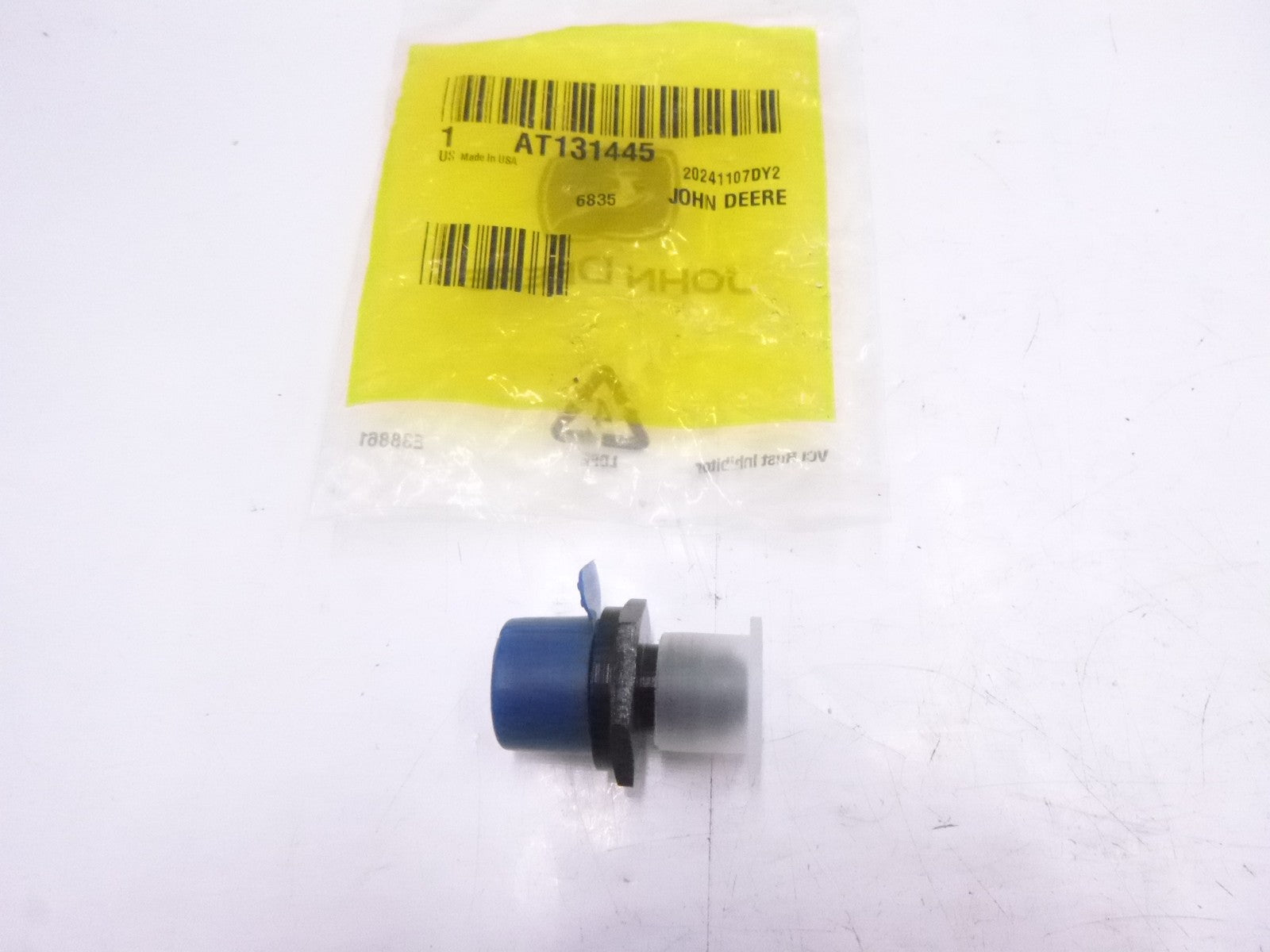 Genuine OEM John Deere AT131445 Adapter Fitting for 80 80C 110 120C 120D