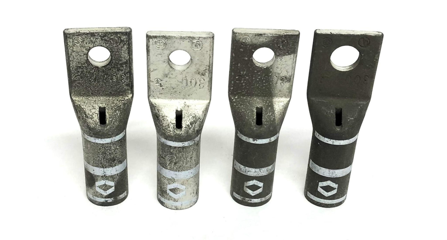 Unbranded Compression Terminal Lug 300 [Lot of 4] NOS