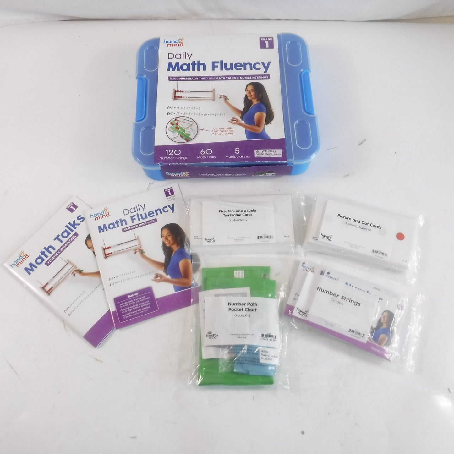 Hand 2 Mind 90561 Daily Math Fluency Kit for Grade 1 SEE DESC