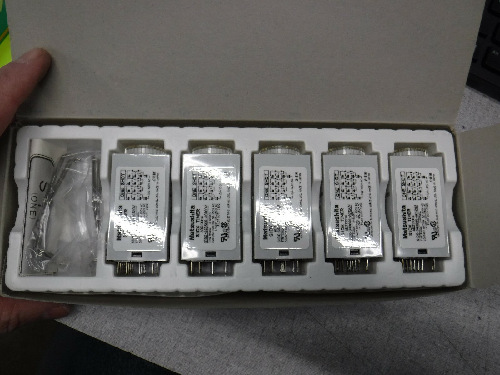 Matsushita S1DX-S4C60S AC 120V Timer lot of 10 pcs one price
