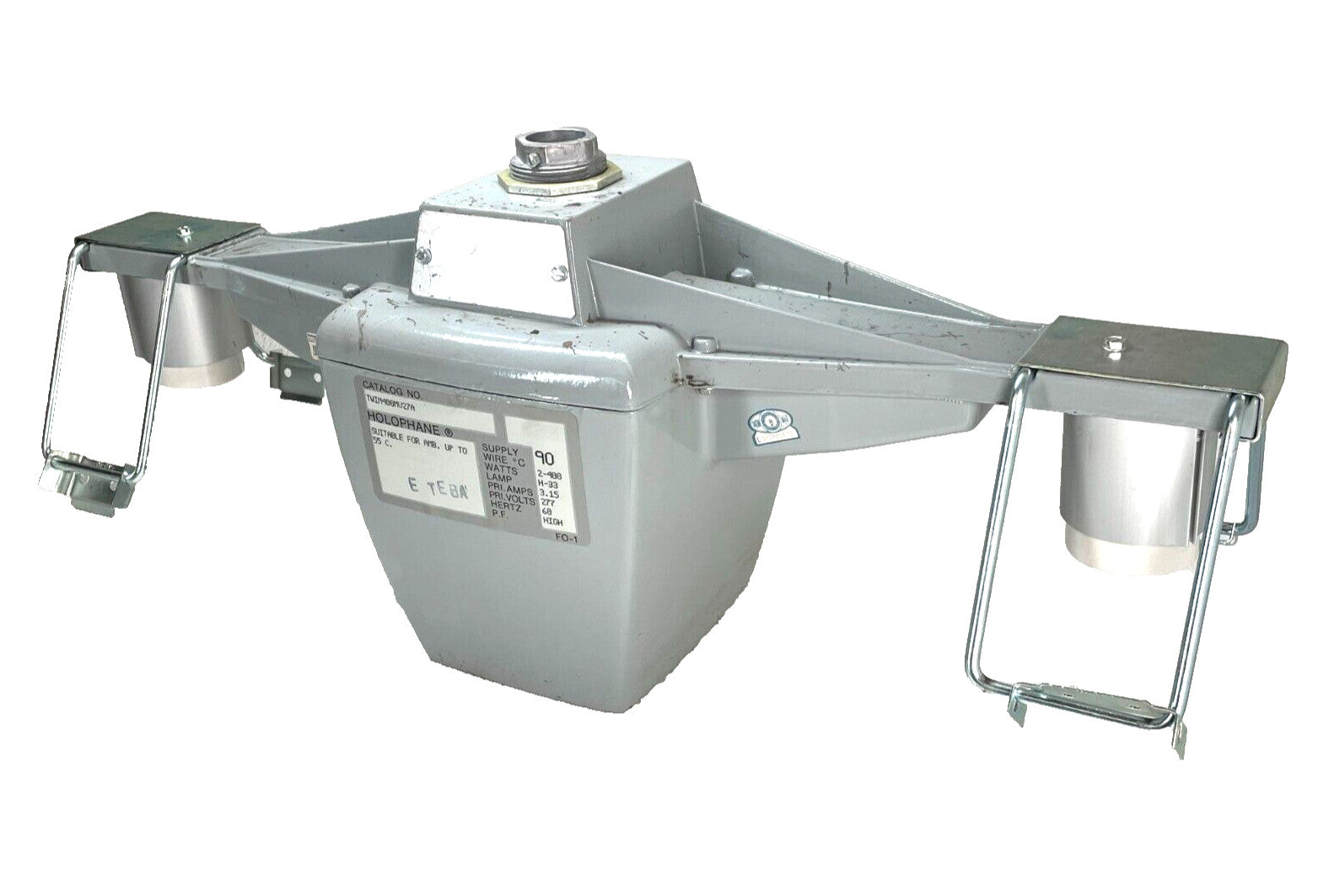 HOLOPHANE TWIN-400MV-27-A Twin Series High Bay, 277V, (2) 400W, 60Hz