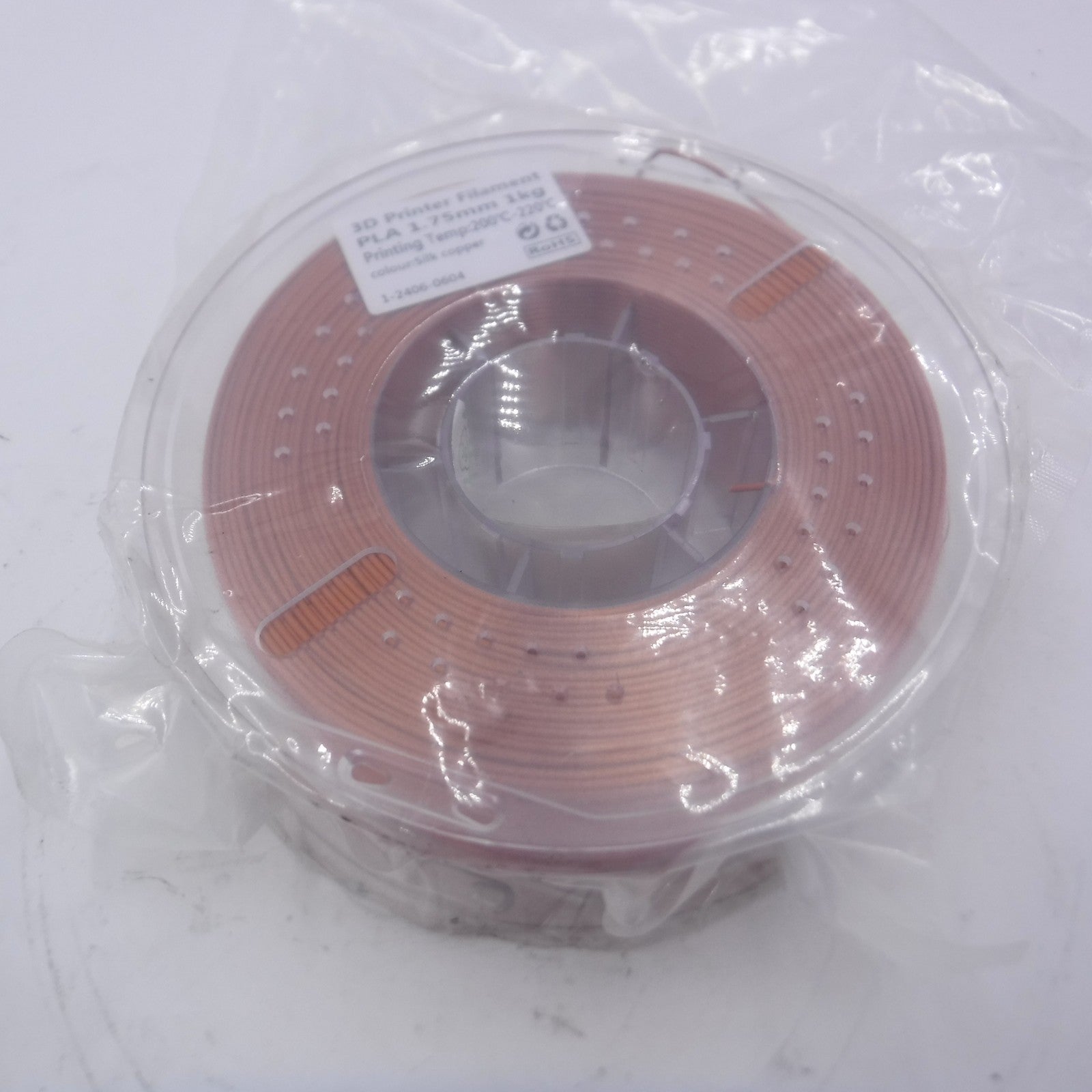 3D Printer Filament PLA 1.75mm 1kg Silk Copper