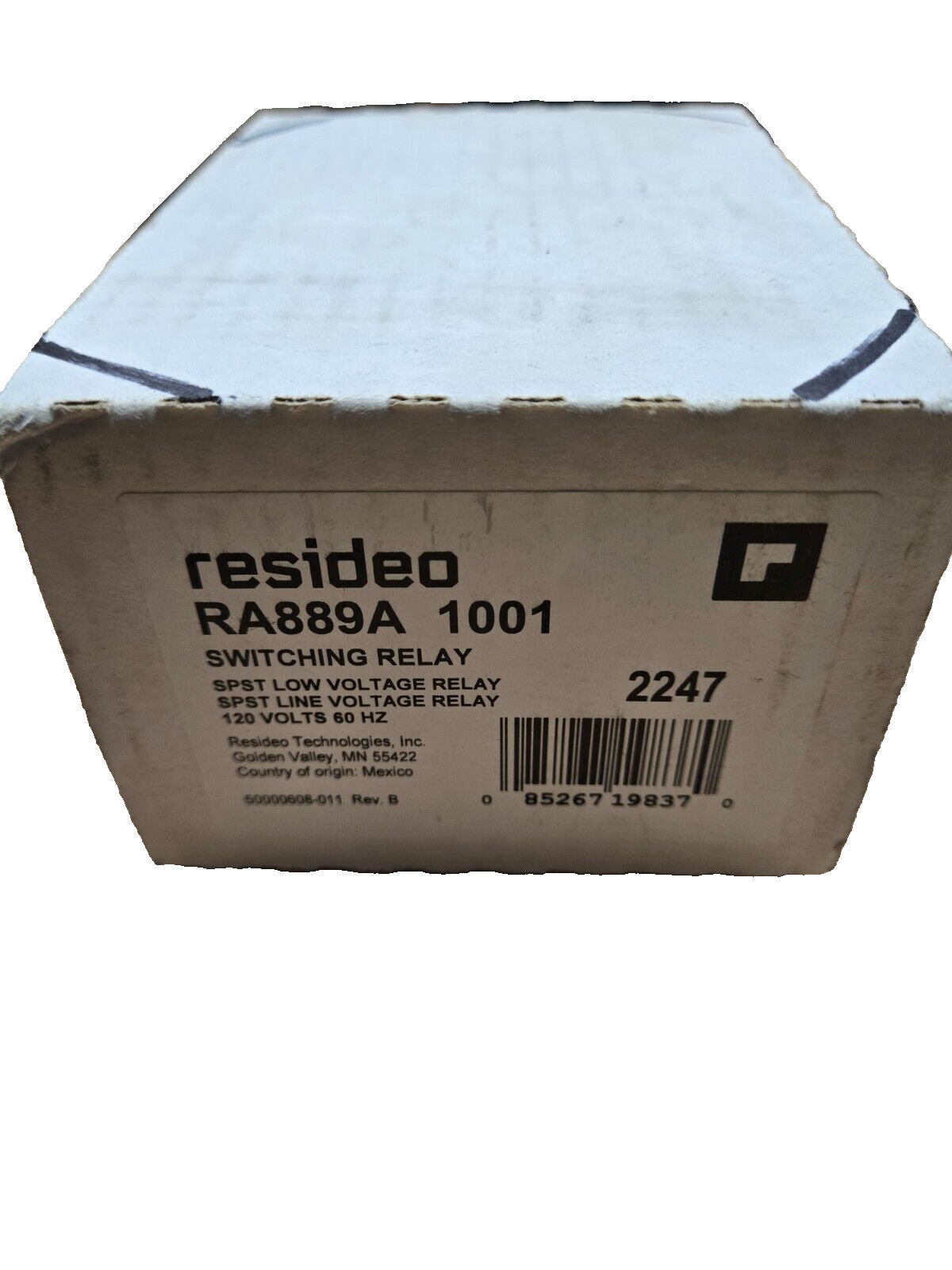 RESIDEO Honeywell RA889A 1001 Switching Relay NEW