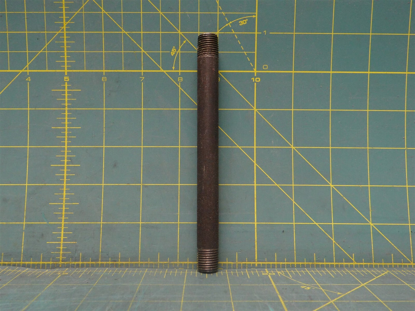 1/4" x 6" Pipe Fitting Nipple Male NPT Steel Tapered Threaded Schedule 10 Welded