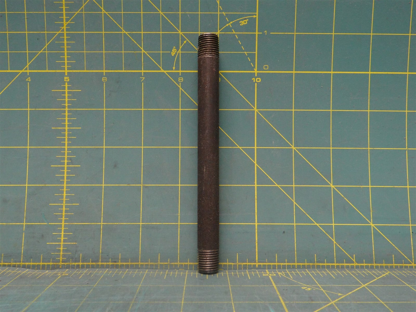 1/4" x 6" Pipe Fitting Nipple Male NPT Steel Tapered Threaded Schedule 10 Welded