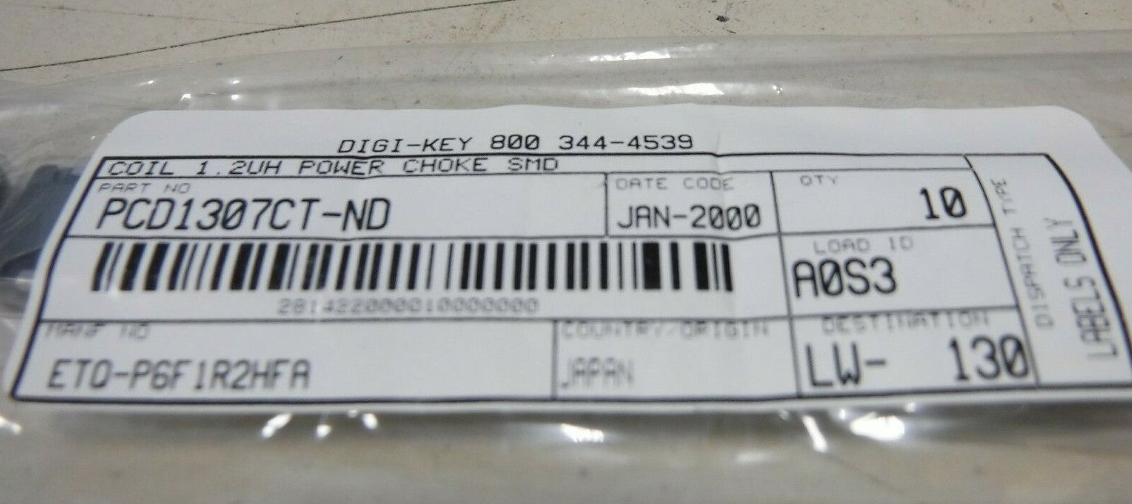 PANASONIC Power Choke Molded Wirewound