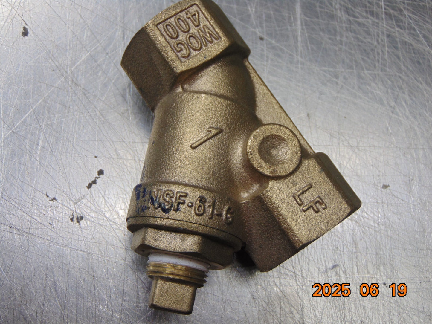 NEW Watts LF777SI Brass Y-Strainer 1" FNPT
