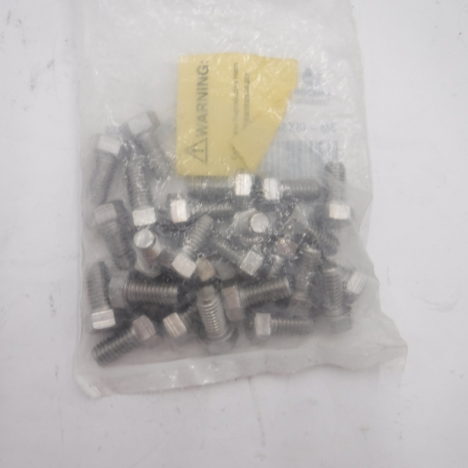 25 Pack Lawson 3/8-16 x 3/4" Stainless Steel Hex Cap Screws 81822