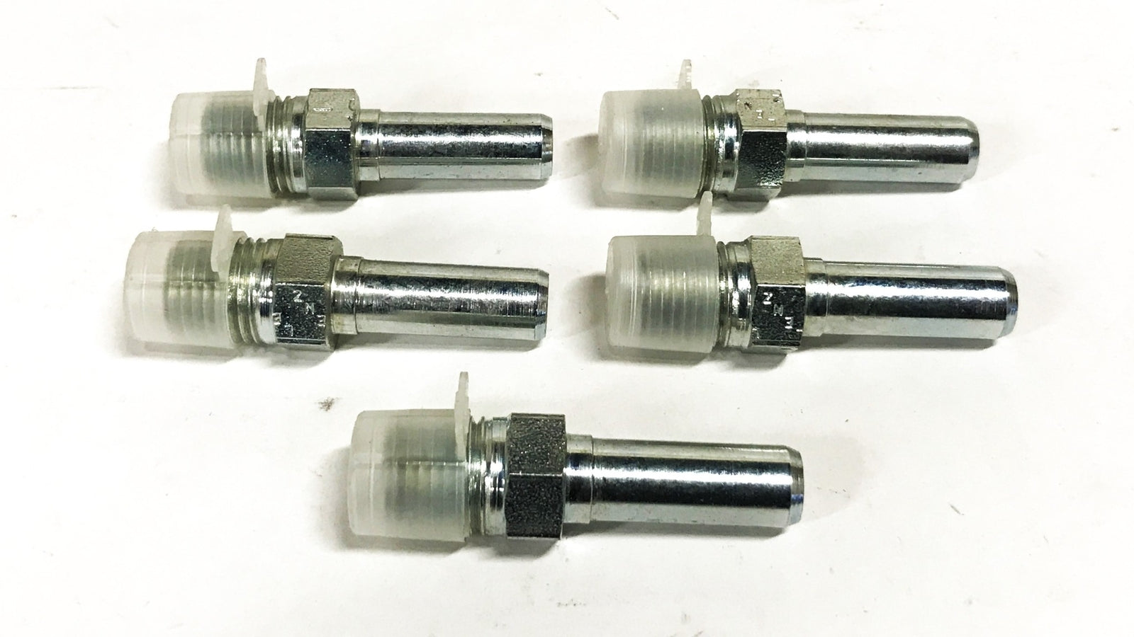 Lenz 1/4 inch x 3/8 inch Fluted Male Hose Adapter [Lot of 5] NOS