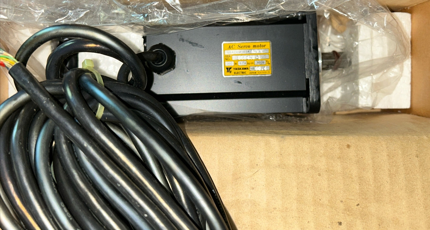 YASKAWA USACEM-03A A2KX AC SERVO MOTOR. BRAND NEW IN BOX!     K3