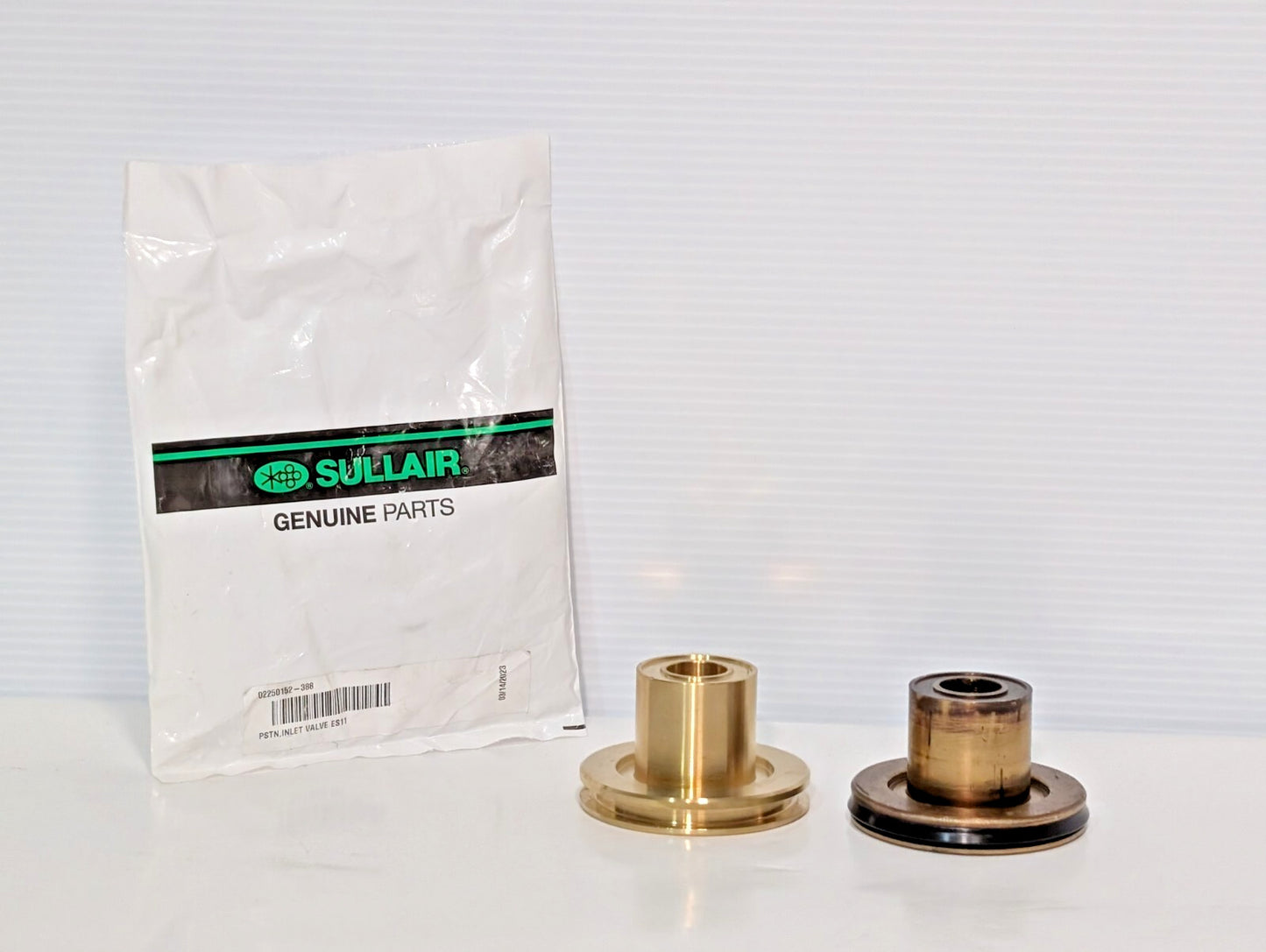 Lot of 2: Sullair 02250152-388 Piston Inlet Valves, ES11