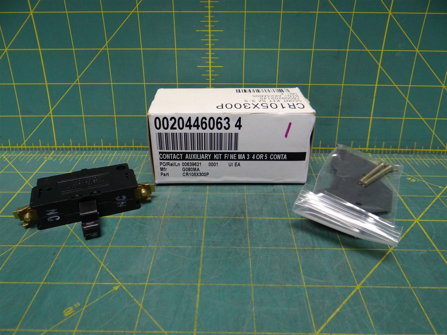 General Electric CR105X300P Auxiliary Contact Kit for NEMA 3, 4, or 5 Contactor