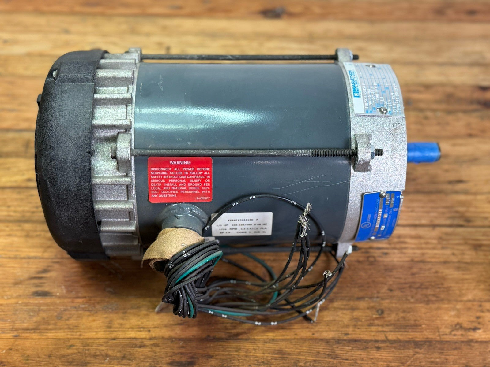 1/2HP MARATHON 1725RPM 56C EPFC 3PH EXPLOSION PROOF CHEM DUTY MOTOR G829
