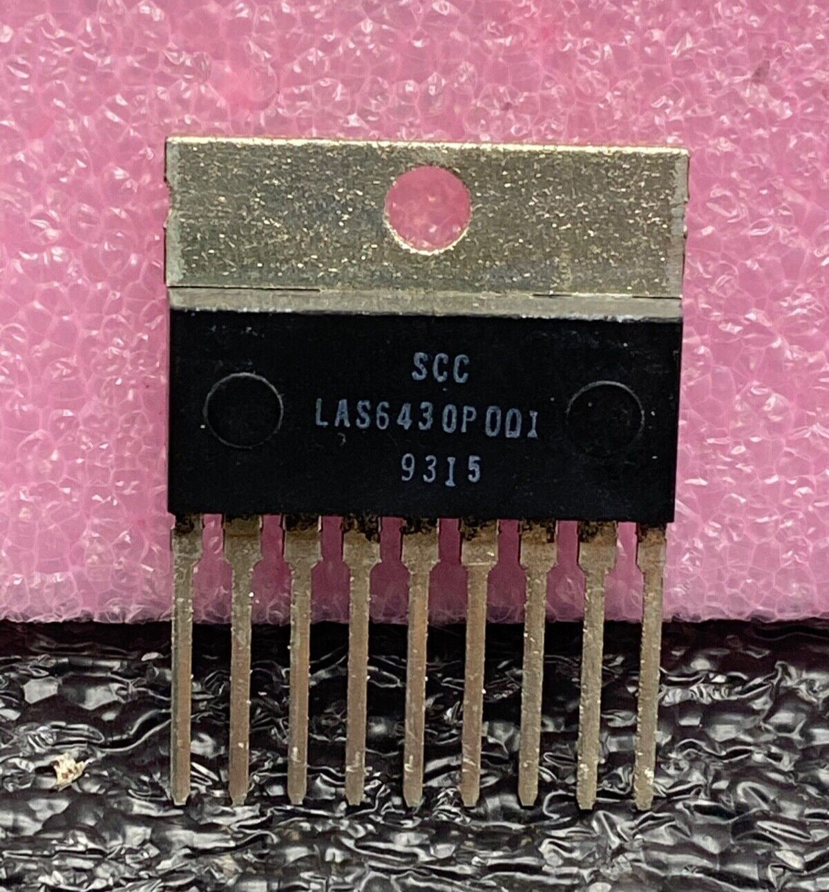 Lambda Semtech SCC LAS6430P001 switching regulator 9 pin flat pack SIP