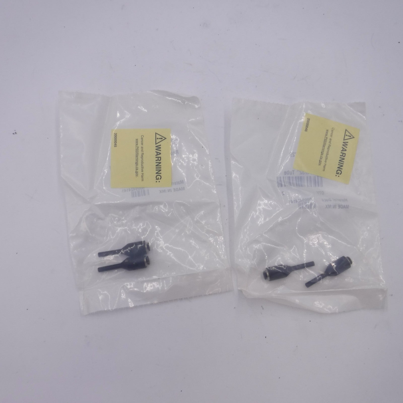 4 Pack Lawson Push-to-Connect Reducer Nylons 55729 1/8" x 5/32"