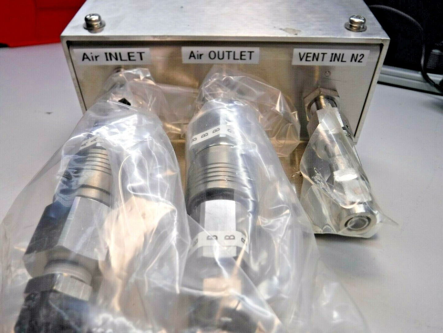 SMC KKA6S (MT) Stainless Steel S Coupler INLET/ OUTLET/ VENT INL N2 Assembly