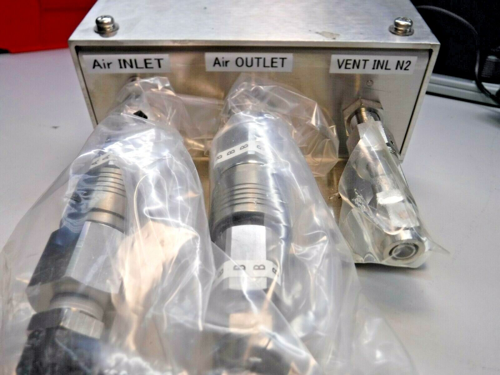 SMC KKA6S (MT) Stainless Steel S Coupler INLET/ OUTLET/ VENT INL N2 Assembly