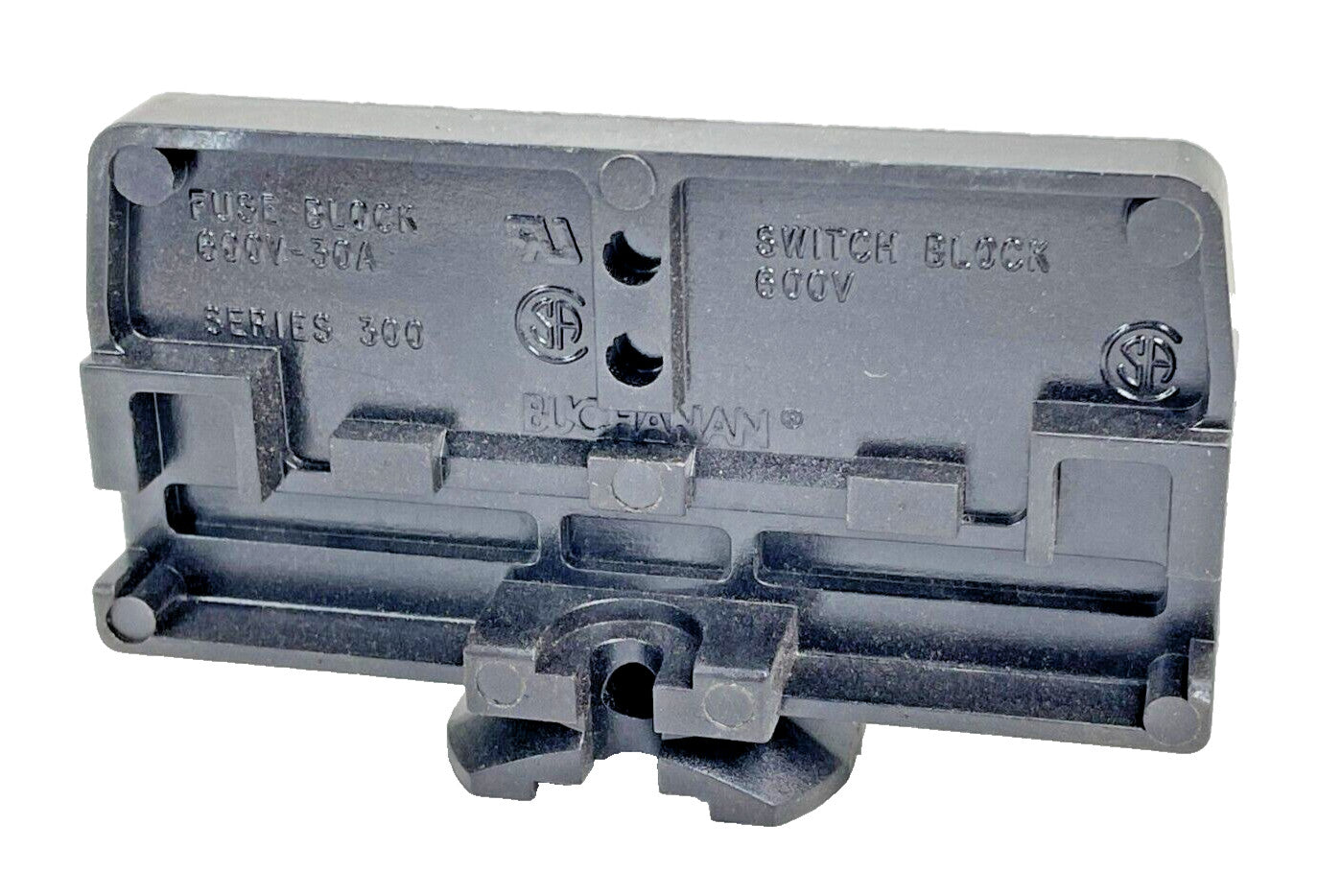 (Lot of 8) Buchanan Fuse Block 600V-3A Series 300 Switch Block