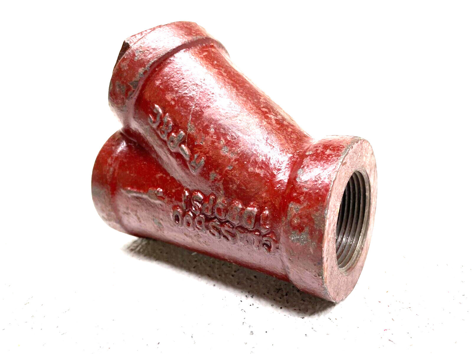 Wye Y Strainer 1-1/4" NPT 600 SWP / 1000 WOG Ductile Iron Body 1/32" Perf Screen