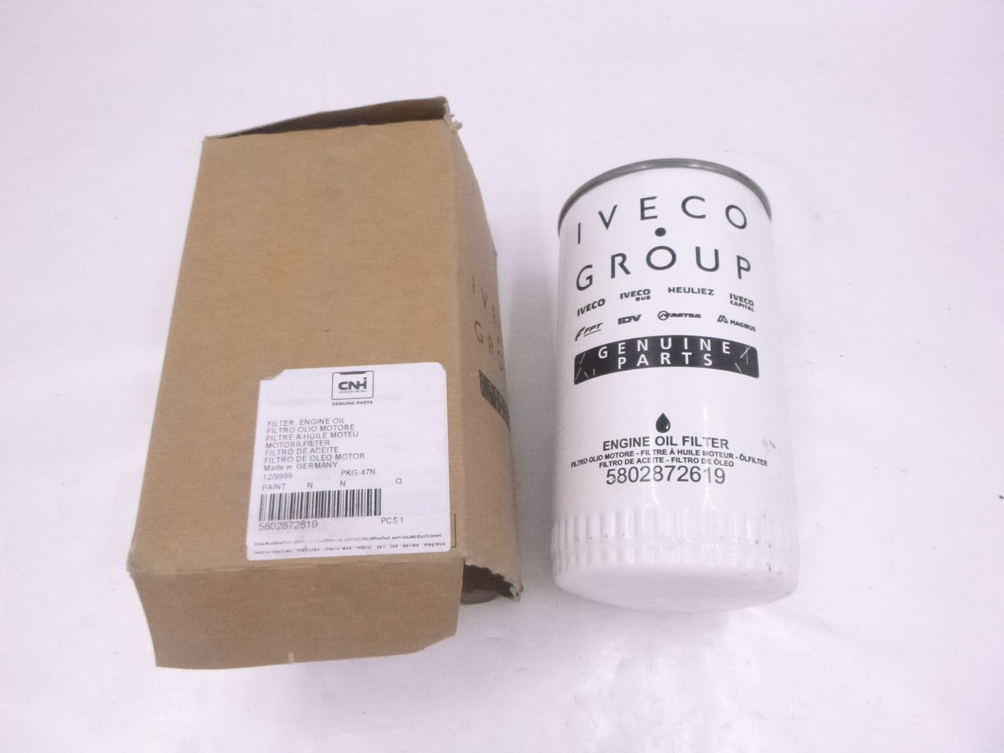 Genuine OEM CNH 5802872619 Engine Oil Filter For Wheel Loader 521G