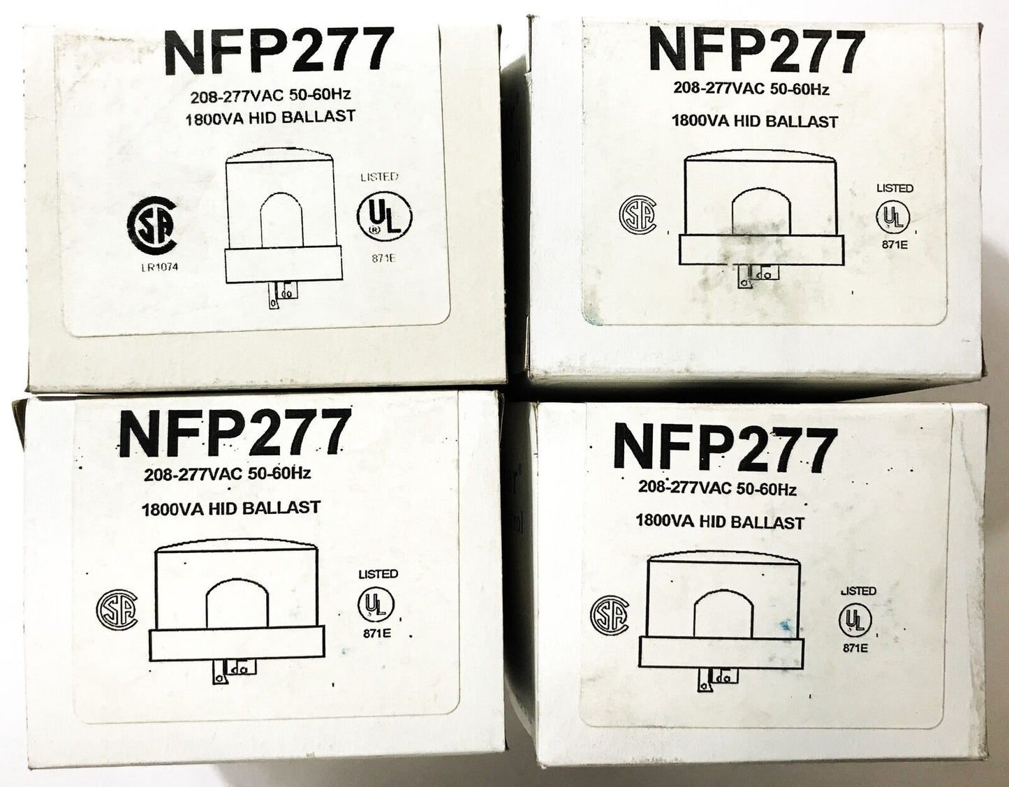 ?Fisher Pierce Nitelighter Photoelectric Control NFP277 [Lot of 4] NOS