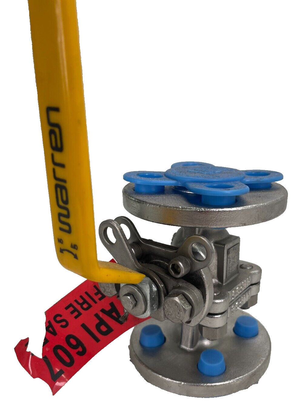 WARREN 6156FS Stainless Full Port Ball Valve 1/2" Class 150 275-psi Lever Op