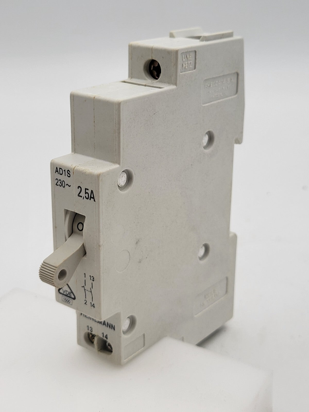 Heinemann SPHM1HM02R5A DIN Rail Circuit Breaker 2.5A 277VAC 1P 1PH Type SPHM