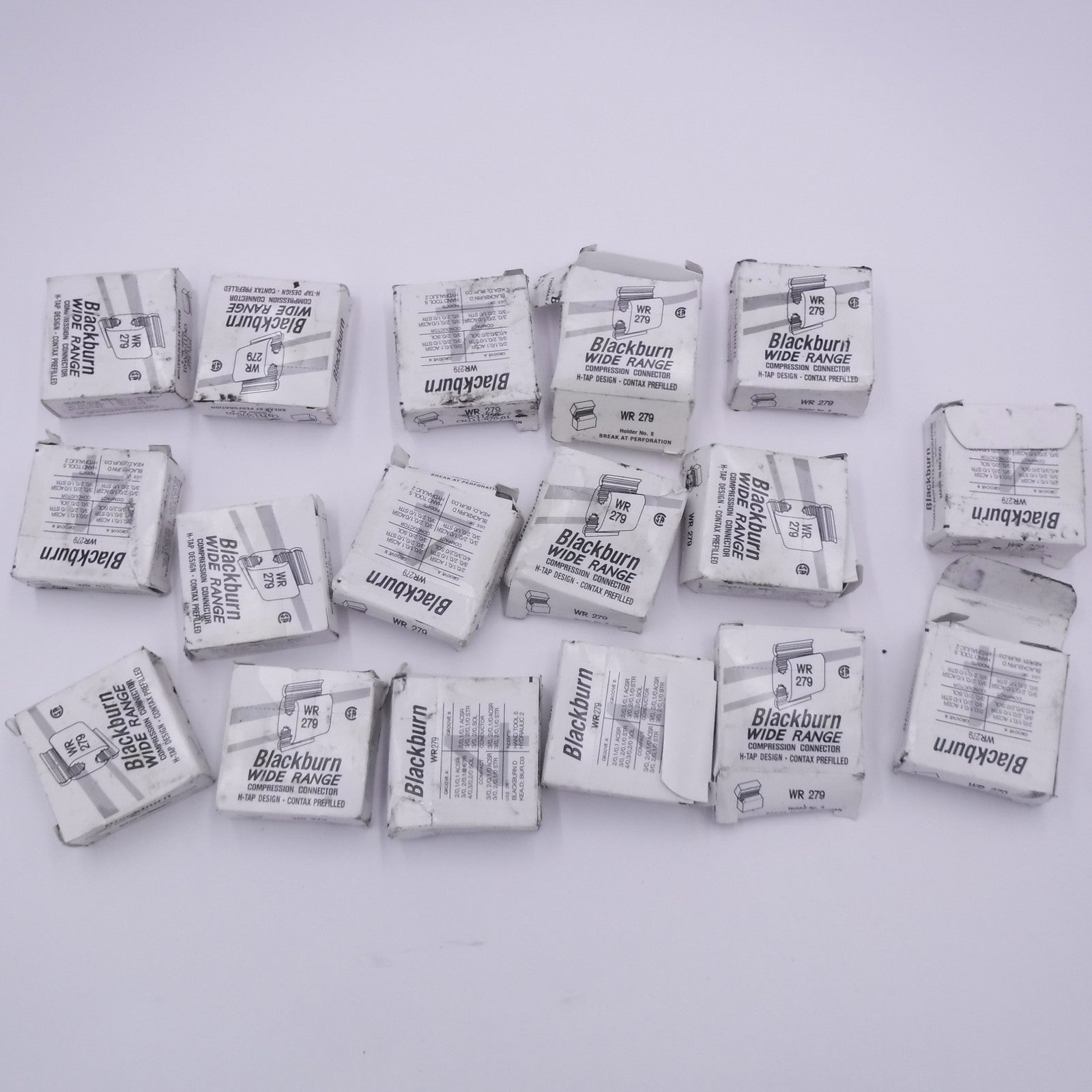 17 Pack Blackburn WR279 Aluminum Type H Compressor Connector