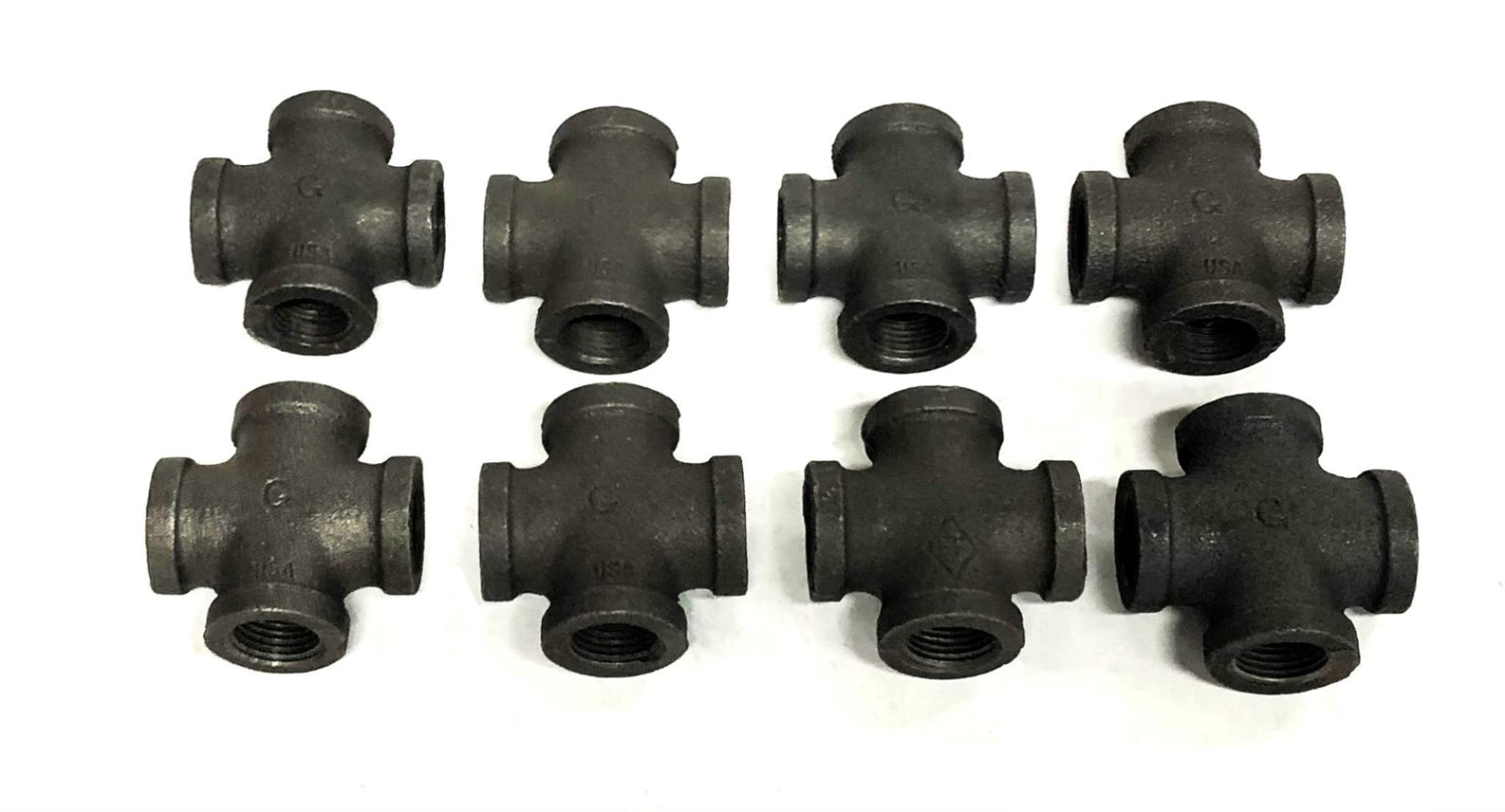Unbranded Female Cross Fitting 1/2 Inch [Lot of 8] NOS