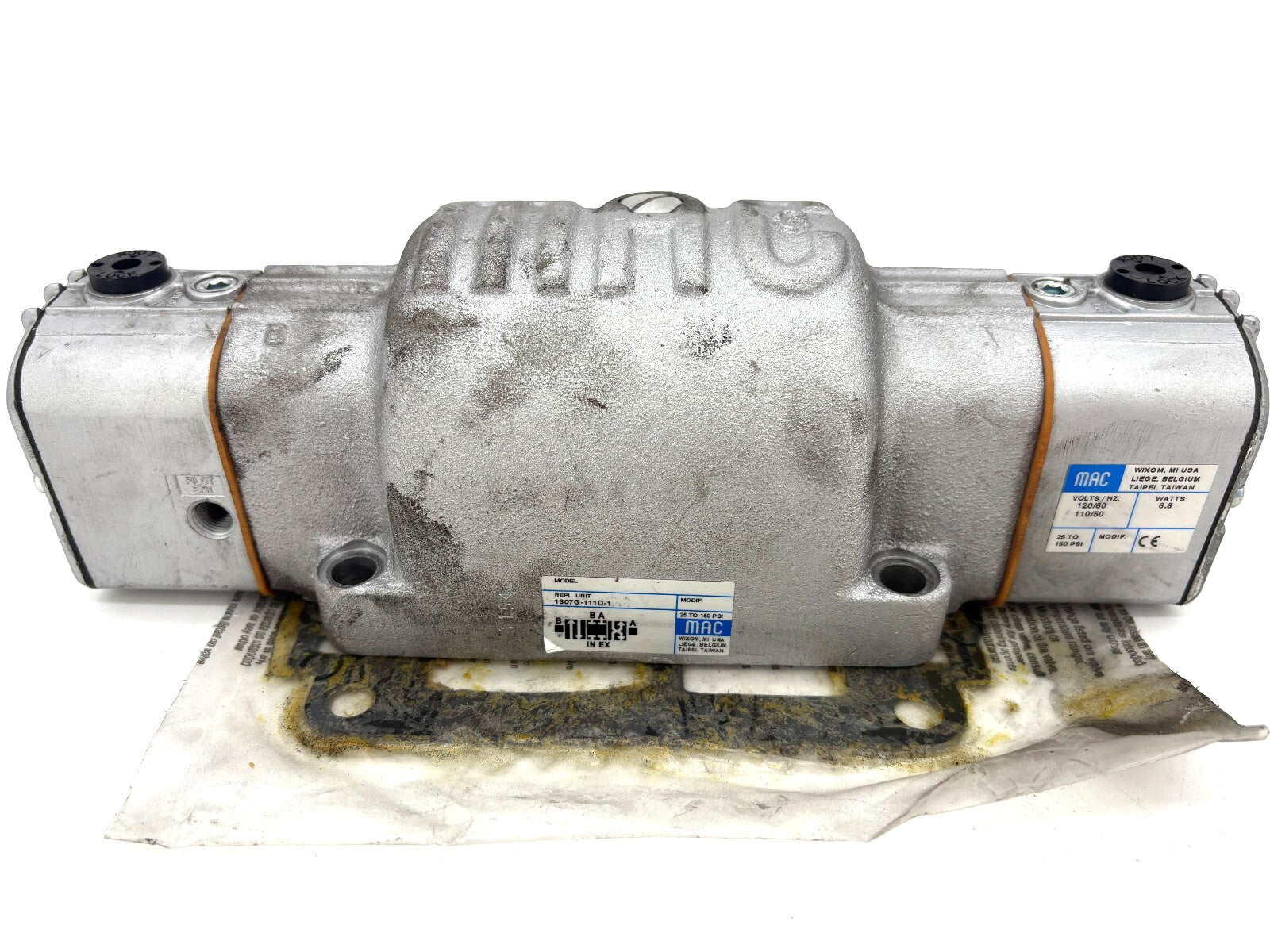 New MAC Valves 1307G-111D-1 Solenoid Valve 120V Coil - No Box