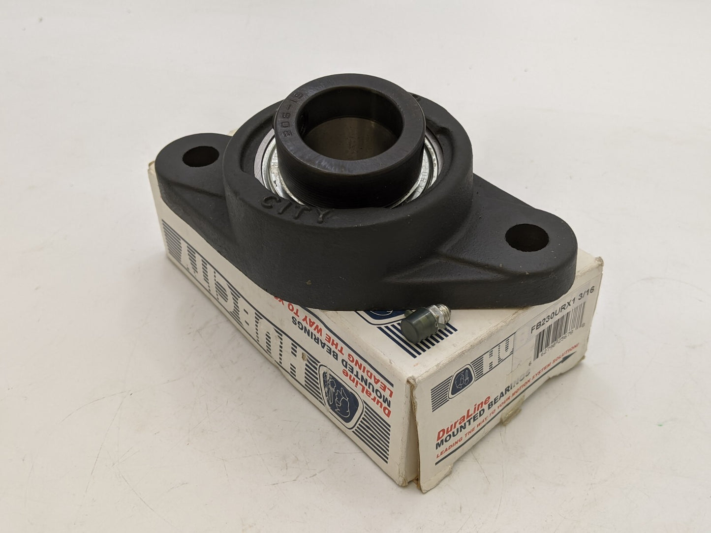 Hub City Duraline FB230URX1-3/16 Mounted Pillow Block Bearings 1-3/16" Bore NOS