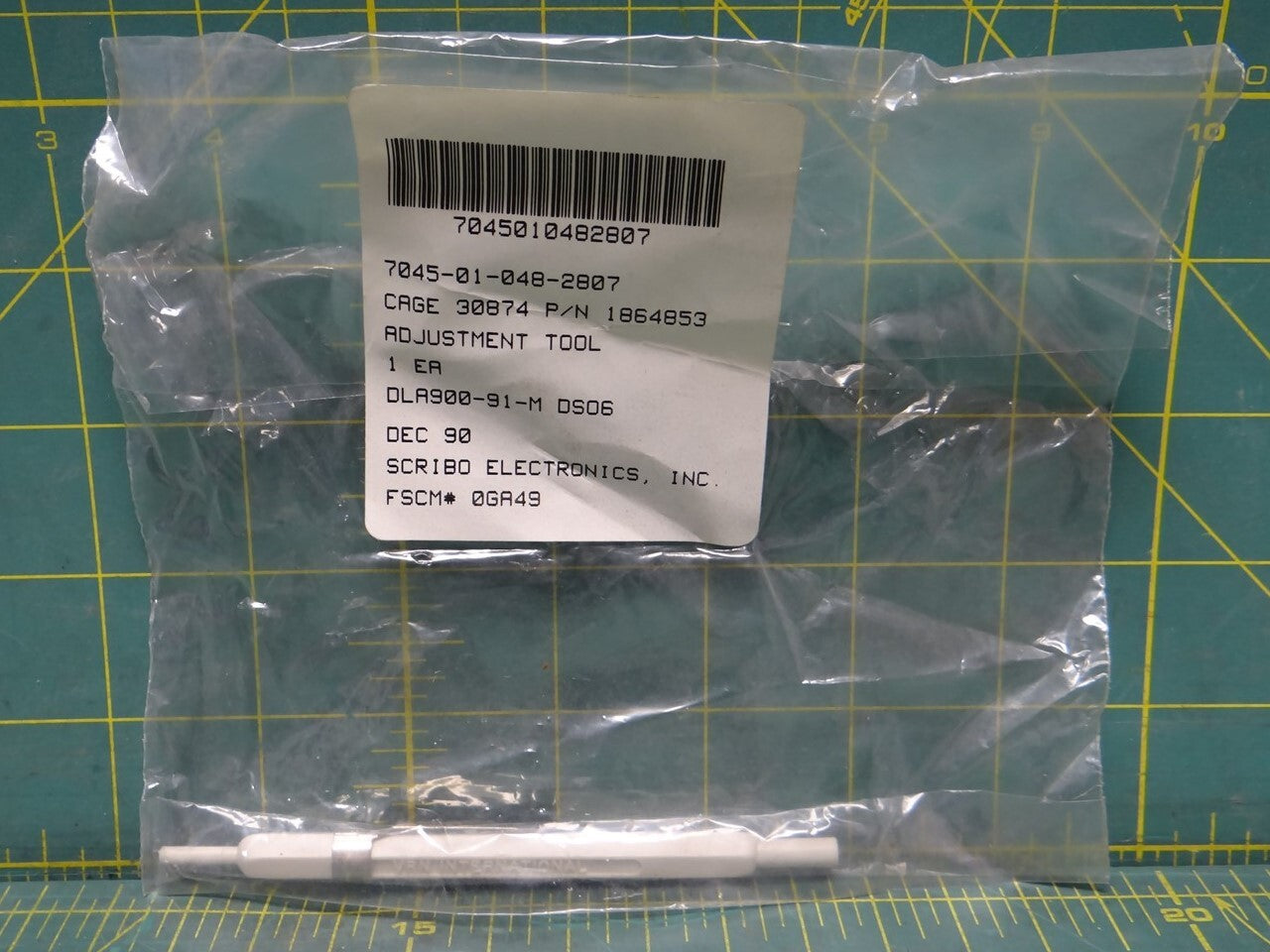 Scribo Electronics Inc. Adjustment Tool PN: DLA900-91-M NSN: 7045-01-048-2807